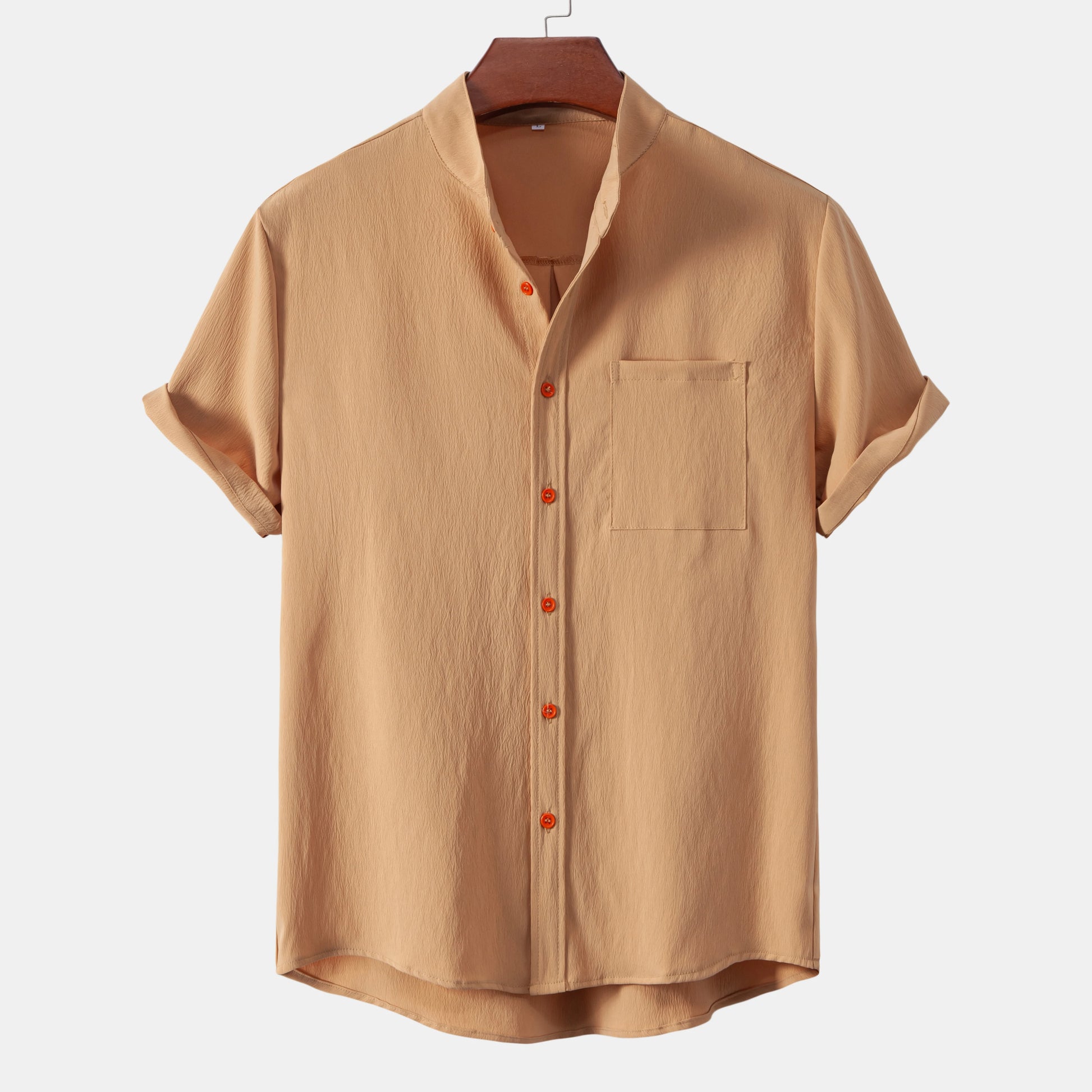 Camisa manga corta hombre