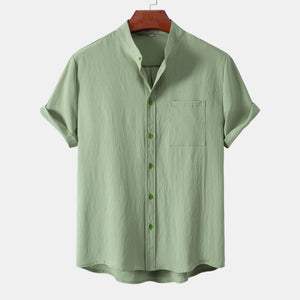 Camisa manga corta hombre